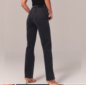 90s mom jeans, Abercrombie and fitch